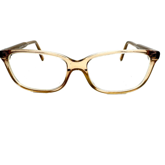 Coach Eyeglasses Frames HC 6143 5561 Clear Gold Square Full Rim 52-15-140 H9904 - Picture 1 of 7